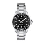 Tissot Seastar 1000 36mm T1202101105100 ブラックダイヤル クォーツ ステンレスブレスレット クイックリリース