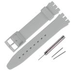 Rihahisy 17mm シリコンゴム Swatch対応 �