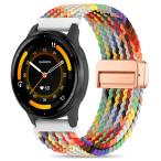 Folavii 磁気編組ナイロンバンド 22mm Garmin Venu 3/Vivoactive 4/Forerunner 265 対応
