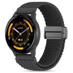 Folavii 18mm 磁気編組ナイロンバンド Garmin Venu 3S/Venu 4 41mm/Venu 2S/Vivoactive 4S/Vivomove 3S/Forerunner 255S/Forerunner 265Sに対応 クイックリリー