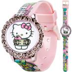 [Accutime Corp.] 腕時計 ACCUTIME Hello Kitty Digital Watch HK4195AZ ピンク