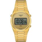 TISSOT(ティソ) 腕時計 ユニセックス TISSOT PRX ピーアールエックス DIGITAL 35 MM ゴールド文字盤 ブレスレット T1372633302000 [正規輸入品]