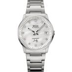 MIDO Commander Lady - Swiss Automatic Watch for Women - Mother of Pearl Dial w/Diamond Hour Markers - Case 35mm - M0212071110600