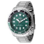 Invicta Pro Diver メンズ 48mm ステンレススチール グリーンダイヤル PC21J クォーツ