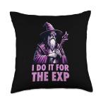 ショッピングMAGICIAN For The EXP - Wizard Magician Larp Throw Pillow