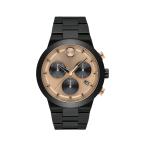 Movado Bold Fusion Men's Watch - Swiss Quartz Chronograph Movement, Stainless Steel Link Bracelet - 5 ATM Water Resistance - Luxury Fashion Timepiece