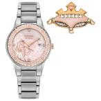 Citizen Women's Eco Drive Sleeping Beauty Aurora Enchanted Box Set, Stainless Steel Silver-Tone Bracelet Watch (GA1081-65N)