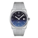 Tissot PRX Powermatic 80 自動巻き メンズウォッチ T1374071105101 40mmステンレスケース スイス製 1978年デザインインスパイア シルバー文字盤