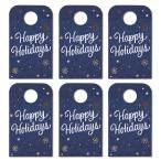 American Greetings Рождество подарок бирка вино бутылка для happy Hori te-(6 шт )