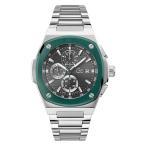 GUESS Silver-Tone Chronograph Watch