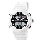 INVICTA 耐衝撃クォーツ腕時計 ホワイトダイヤル ブラックケース ギフトボックス付 3年保証 50m防水