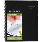 AT-A-GLANCE 2026 アポイントメントブック手帳 マンスリー 7インチ x 8.75インチ M クイックノート ブラック (76080526)