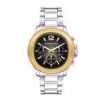 Michael Kors セージ クロノグラフ MK9212 44mm マットブラックダイヤル ツートーンブレスレット