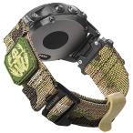 22mm ミリタリーナイロン腕時計バンド Garmin Fenix 8 AMOLED/8 Solar 47mm/Fenix 7/6/5/Instinct 3 45mm/Forerunner 965/Epix用 頑丈な迷彩柄スポーツウォッチ