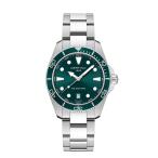 Certina、メンズ、DSアクションメンズ、40mm、スチール、クォーツ、プレシドライブ、腕時計、グリーン、スチール、C0484101109100