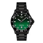 Tissot Seastar 1000 クォーツ T1204103309100 40mm グリーングラデーション 316Lステンレス デイト