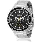 INVICTA スピードウェイ ギアシフト メンズウォッチ - 44mm、スチール＆ブラック(49376)