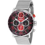 Invicta Speedway クロノグラフ GMT クォーツ レッドダイヤル メンズ腕時計 49372
