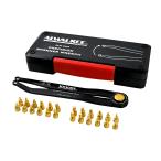 ALWALKEE ピンレンチ25点セット ケース付き 精密スパナレンチ - ベアリング、プーリー、不明瞭なファスナー用の調節可能なフックスパナ - メートル法およびイン