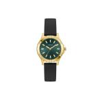 GUESS Women's Black Gold Tone Analog Watch, 35mm