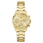 GUESS Gold-Tone Multifunction Watch