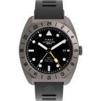 Timex Men's Expedition Expedition Pioneer 41mm Watch - Black Strap Black Dial Titanium Case
