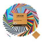 VEVOR утюг принт для винил сиденье 80 шт. комплект примерно 30×30cm ассортимент цвет разрезной механизм соответствует 