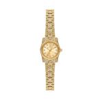 Michael Kors レディース レキシントン 3針 ゴールドトーン ステンレススチール 腕時計 (モデル:MK4980)