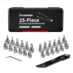 ピンスパナレンチ25点セット、42CRMO熱処理、ニッケルメッキ仕上げ、ベアリング、プーリー、ロックナット用の調節可能なスパナレンチ、メートル法およびインペリ