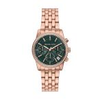 Michael Kors Women's Bryant Chronograph Rose Gold-Tone Stainless Steel Watch (Model: MK7600)