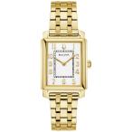 Bulova Sutton ホワイトダイヤル ゴールドトーン ブレスレットウォッチ 25mm - 97L186