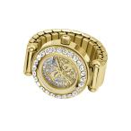 GUESS Crystal Stainless steel analogue ring 18 mm