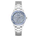 Guess Mariana GW1035L1 Women's Watch 36 mm Stainless Steel Quartz Analogue Watch Stainless Steel Bracelet Silver Fashion Watch Women's Watch Blue with