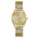 Guess レディース 36mm 腕時計 - ゴールドブレスレットダイヤルケース