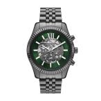 Michael Kors Men's Lexington Automatic Gunmetal Stainless Steel Watch (Model: MK9267)