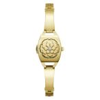 Guess レディース 21mm 腕時計 - ゴールドブレスレットダイヤル＆ケース