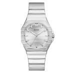 Guess メンズ 38mm 腕時計 - シルバーブレスレットダイヤル＆ケース