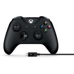 マイクロソフト ゲームコントローラー Bluetooth/有線接続/xbox one/Windows対応 PC用USBケーブル同梱 4N6-00003
