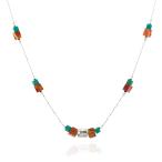 ターコイズ&カーネリアン9...