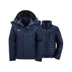 [ параллель импортные товары ]Wantdo мужской 3 in 1 пуховик mountain водонепроницаемый лыжи жакет теплый зимний плащ US размер : Larg