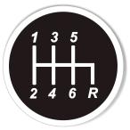 [ параллель импортные товары ]Save The Manual Transmission Gear Shift Pattern Bumper Sticker