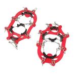 [ параллель импортные товары ]YOUFINE 11 Teeth Crampons Outdoor Anti Slip Shoes Cover Ice Claw