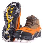 [ параллель импортные товары ]NewDoar Ice Cleats Crampons Traction,19 Spikes Stainless Steel A