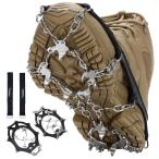 [ параллель импортные товары ]Crampons Upgraded 19 Spikes Ice Snow Grips Traction Cleats Syste