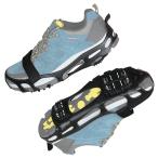 [ параллель импортные товары ]Ice Cleats Snow Traction Cleat Crampons for Shoes and Boots Non
