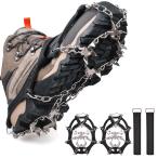[ параллель импортные товары ]Ice Cleats Crampons for Shoes Hiking Boots,Walk Traction Cleats