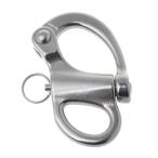Stainless Steel Rigging Sailing Fixed Bail Snap Shackle Fixed Ey 並行輸入品