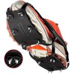 [ параллель импортные товары ]Ice Cleats for Shoes and Boots Men Women Trail Running 20 Stainle