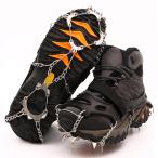 [ параллель импортные товары ]Ice Cleats,Spikes CramponsTraction Snow Grips for Boots Shoes Wo
