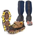 [ параллель импортные товары ]Martians Crampons and Leg Gaiters Set for Kids Stainless Steel I